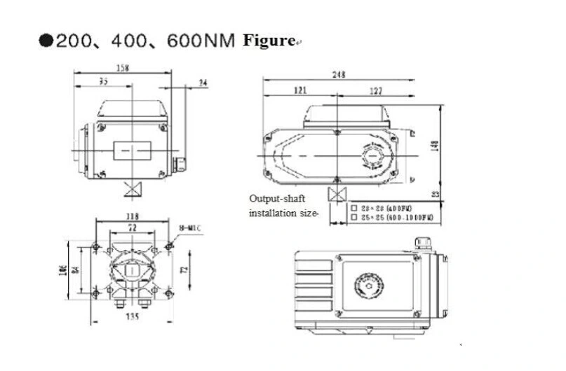 20nm Torque Electric Actuator