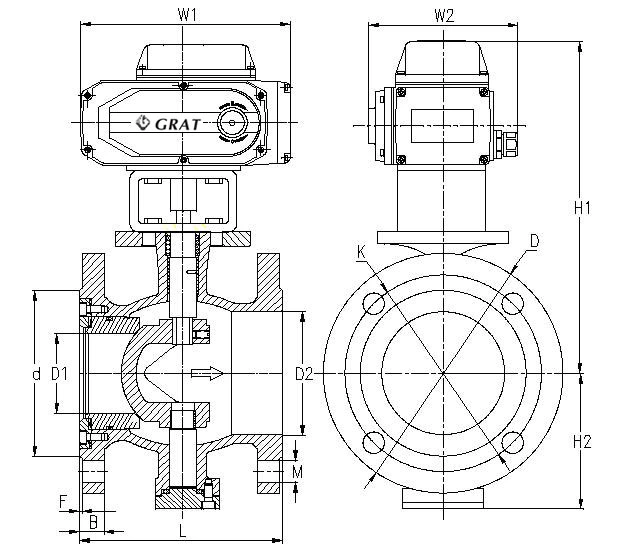 Stainless Steel Electric Control Ball Valve for Water Gas Oil