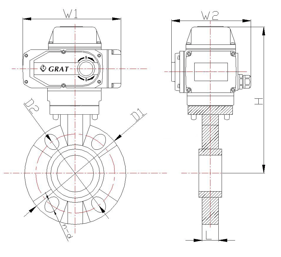 Wholesale Price Germany Standard PVC Electric Butterfly Valve